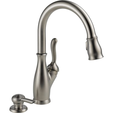 Delta Leland Kitchen Single Handle Pull Down Faucet 19978-SSSD-DST-IN